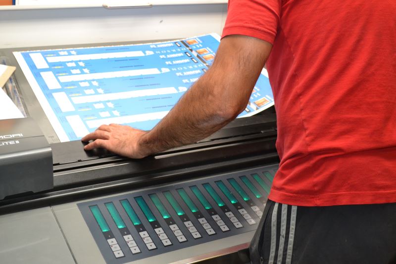 Printing plant equipment